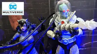 Mcfarlane DC Multiverse MR. FREEZE and PLATINUM EDITION CATWOMAN Review and Discussion