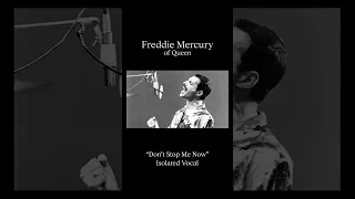 Freddie Mercury’s isolated vocals from “Don’t Stop Me Now” by Queen are AMAZING! #classicrock #music