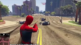 GTA 5 Spiderman Venom, Venompool & Deadpool (GTA 5 Mods Gameplay Compilation)