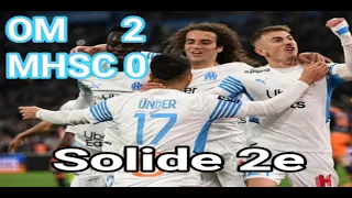 RÉSUMÉ OM 2-0 MHSC , L'OM S'AFFIRME FAVORI POUR LA 2e PLACE !!