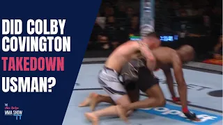 Did Colby Covington Takedown Kamaru Usman for the First Time at UFC 268?