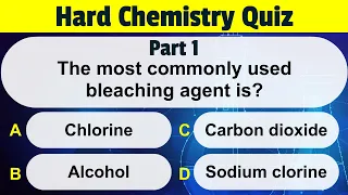 Hard Chemistry Questions | Chemistry GK Quiz | Chemistry Quiz Game #Chemistry #Hard