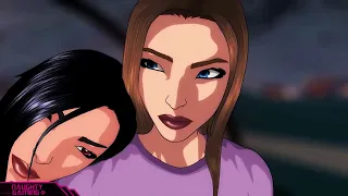 Fear Effect Hana and Rain Kiss