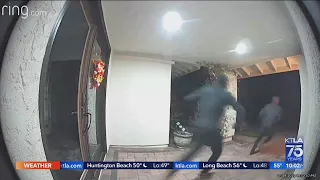 Brazen burglars caught on camera targeting homes in Southern California
