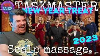 It's not supposed to be fun!!  TASKMASTER New Year Treat 2023 Reaction!! - "That's a swizz."