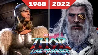 Evolution of Thor 1988-2022 (Thor: Love and Thunder, Chris Hemswort)