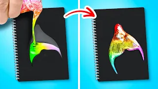 Trucos Coloridos de Dibujo y Técnicas Sencillas de Pintura | Hacks Creativos de Arte por 123Go! Like