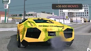 Lamborghini Reventon Itasha Hinatsuru 🔥 speed test, gta mod _REVIEW