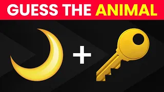 Can You Guess the ANIMAL by Emoji? 🐶🐬 | Emoji Quiz