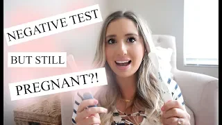 NEGATIVE PREGNANCY TEST BUT STILL PREGNANT | FINDING OUT I WAS PREGNANT | DOCTOR WAS WRONG