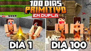 SOBREVIVI 100 DIAS NA PRÉ HISTÓRIA DO MINECRAFT - O FILME