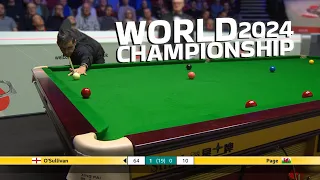 He's the best player in history! Ronnie O'Sullivan! World Championship 2024