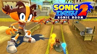 Sonic Dash 2 Sonic Boom - Sticks gameplay with Sprites [Full HD Widescreen]