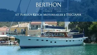 [OFF MARKET] 65’ Porsius Ketch Motorsailer (TRICIANA) - Yacht for Sale - Berthon International