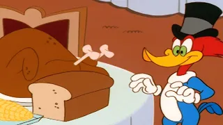 Woody haría cualquier cosa por comer pavo | El Pájaro Loco