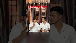 Cricketers in School (Part-1) ft @AnkushKumar23 @HassuShorts12 @Chimkandi | IPL playoffs