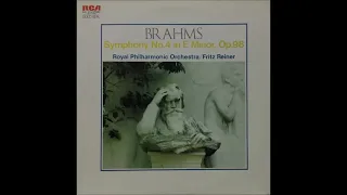 Brahms：symphony No,4：Reiner/Royal PO '62：High quality sound version