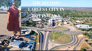 Francistown, the second largest city in Botswana.