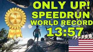 Only Up! Any% Speedrun 13:57 (FORMER) WORLD RECORD #1 WITH NEW DINO SKIP