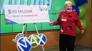 Vankleek Hill great-grandmother wins $60 million on Lotto Max