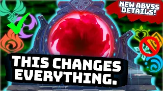 CURRENT Details on New Abyss in 4.7 | Genshin Impact 4.6