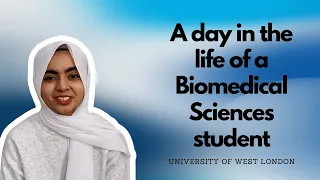 A day in the life of a Biomedical Science student | University of West London | Student vlog