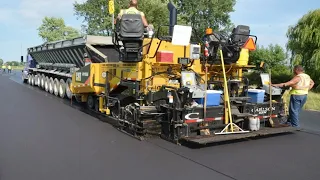 Incredible Modern Road Construction Technology - Amazing Fastest Asphalt Paving Equipment Machines