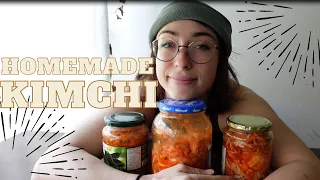 Homemade Kimchi- Start to finish- Trader Joe's/store-bought Kimchi comparison