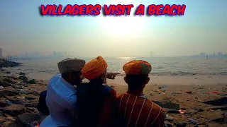 Villagers Visit A Beach First Time ! Tribal People Visit A Beach