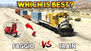 GTA 5 ONLINE : TRAIN VS FAGGIO (WHICH IS BEST?)