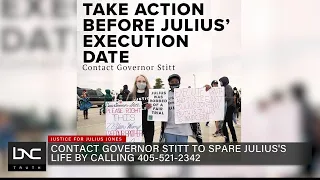 Julius Jones’ Mother Calls on Oklahoma Governor To Appeal Execution