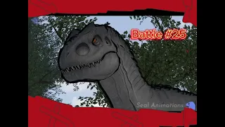 Indominus Rex VS Giganotosaurus