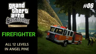 GTA San Andreas Definitive Edition - Firefighter (All 12 Levels) [1440p]