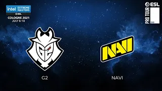 G2 vs NaVi | Map 2 Mirage | IEM Cologne 2021