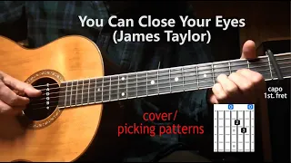 You Can Close Your Eyes (James Taylor) - guitar tutorial