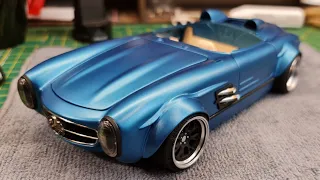 Building Bburago 1:18 Mercedes 300 SL