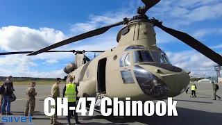 US Army Aviation CH-47 Chinook Heavy Helicopter Walkaround