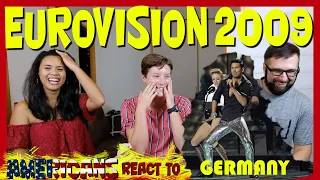 Americans react to Eurovision 2009 Germany Alex Swings Oscar Sings! - Miss Kiss Kiss Bang