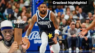 KYRIE IRVING IS A CERTIFIED WIZARD!! | Reacting to crazy Kyrie Irving highlights.
