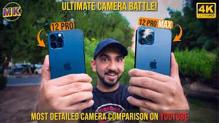 iPhone 12 Pro MAX vs 12 Pro - The ONLY Camera Comparison You Need To Watch | Apple | Price in Dubai.