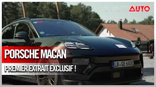 Porsche Macan : premier essai exclusif de la version 100% électrique !