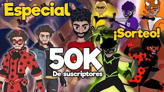 SUPER ESPECIAL 50K DE SUSCRIPTORES-¡SORTEO! adivina la transformación/Miraculous Ladybug