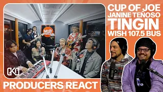 PRODUCERS REACT - Cup of Joe and Janine Teñoso Tingin Wish 107.5 Bus Reaction