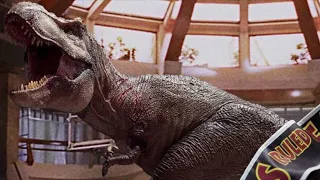 Jurassic Park(1993) - Tyrannosaurus Rex Sounds(COMPLETE)