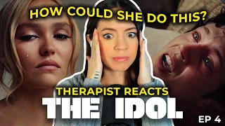 When victims turn abusive… 🫣 Therapist reacts to The Idol 1x4