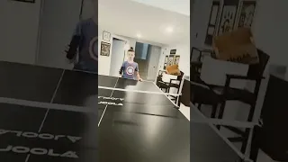 ping pong with different objects