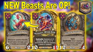 NEW 5 Stars Beasts Are So Cool At BG Duos | Christian Hearthstone Battlegrounds