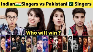 Indians Singers vs Pakistani Singers Battle of Voice Atif, Arijit, Shreya, Rahat, Sonu, Neha, Jubin