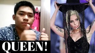 AYO / JOHN WAYNE  (VICTORIA'S SECRET FASHION SHOW IN PARIS 2016) LADY GAGA REACTION!