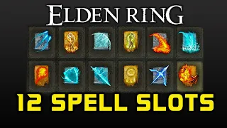 ELDEN RING: How To Get 12 Spell Slots! (All Memory Stone Locations)